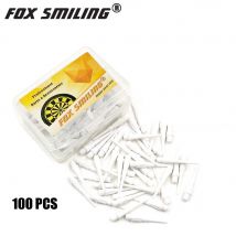 Fox Smiling 100 Teile/satz Elektronische Darts Spitze 2BA Nut 25mm Weiche Spitze Dart Mit Fall Paket