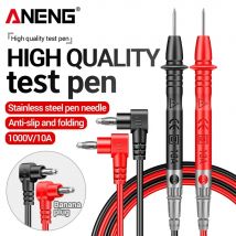 ANENG PT840 Multimetro Digitale Sonda Universale 1000V 10A Cavo di Prova Ago Pin Penna Cavo Kit Corrente Voltmetro Tester Filo