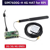 SIM7600G-H 4G kapelusz (B) dla Raspberry Pi 4 3 Zero LTE Cat-4 4G 3G 2G wsparcie GNSS pozycjonowanie globalne pasmo przez Micro USB Pogo Pin
