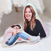 Benutzerdefiniertes Kissen in menschlicher Form, personalisiertes Geschenk für Freund/Freundin/Eltern, einzigartiges Geburtstagsgeschenk zum Valentinstag