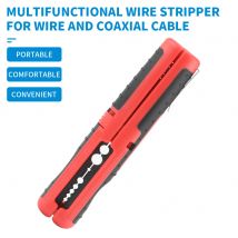 Multifunktionale Kabel Draht Stripper Cutter Zangen Hand Werkzeug Hardware Werkzeug Tragbare Anti-skid Griff Streifen stift clip