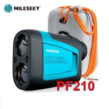 Mileseey PF210 600M Yd Golf telemetro Laser Mini Golf telemetro Sport misurazione Laser misuratore di distanza telemetro da Golf per caccia