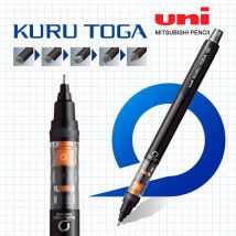 UNI Kuru Toga ołówek automatyczny M5-452 ołówek do rysowania 0.5mm niski środek ciężkości automatyczny obrót szkolne artykuły papiernicze