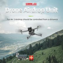 Drohnen-Airdrop-System, max. 400 g, Beladgewicht, Transport, Lieferungssystem, Life-Rescue-Thrower, kompatibel mit DJI Air 3-Drohnen