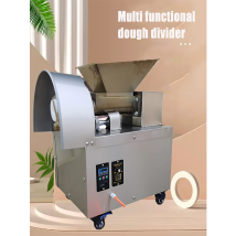 Stainless Steel Double Roll Steamed Bread Making Machine Dough Ball Rounder Divider Pizza Rounding Cutting Machines