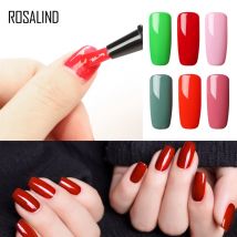 ROSALIND Gel Polishing Nail Pencil 5ml Gel Nail Polish Pen 68 Colors Semiperment UV Led Varnish Hybrid Top Base Coat Nail Art