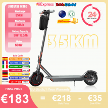 JUICEASE ES80 M365 Scooter Eléctrico 35KM 31 KM/H 350W 36V 10.5AH batería larga neumáticos de 8,5 pulgadas con aplicación inteligente EScooter plegable