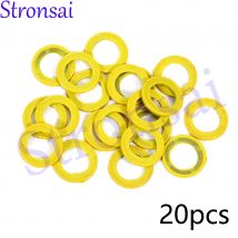 20x Scatola ingranaggi Tappo di scarico olio lubrificante Guarnizione rondella 26-830749 Per Mercury Marine/Mercruiser Parti di barche barche a motore