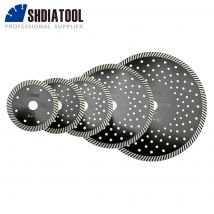 SHDIATOOL 4.5 "/5"/7 "/9" Diamante Stampati A Caldo Turbo Disco di Taglio A Lama di Granito marmo Seghe lama di Diamante Circolare Seghe Blades Ruota