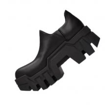2025 Low-Top-Bulldozer erhöht 8 cm dicke Sohlen Herren Gear Tank Big-Headed Casual Sneakers Derby-Schuhe