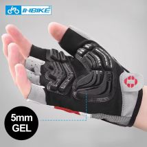 INBIKE Shockproof GEL Pad Rękawiczki rowerowe Half Finger Rękawiczki sportowe Mężczyźni Kobiety Letnie Rękawiczki rowerowe Gym Fitness Rękawiczki MTB IF239