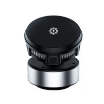 15W Wireless Charging Car Phone Holder | Magnetic, Vacuum Suction, Cooling | 360° Rotation, for iPhone/Samsung and All Phones