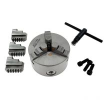 1Set K11 100 3-Backen Drehfutter Manuelle Selbstzentrierende Metall K11-100 Drehfutter Mit Backen Drehen Maschine Werkzeuge Zubehör
