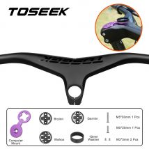 TOSEEK Mtb Lenker Und Vorbau 28,6 mm-17Degree Carbon Integrierte Lenker Für mountainbike 660 ~