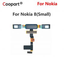 Neue Coopart Für Nokia 8 Ta1052 Ta1004 Home Button Menü Zurück Schlüssel Touch ID Fingerprint Sensor Band Flex Kabel Ersatz teile