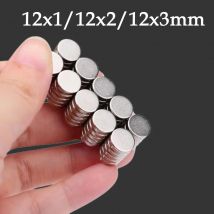 12x1/12x2/12x3mm runder Magnet – geeignet für Küche, Fenster, Fotobefestigung, Büro, Aufbewahrung usw. Heimwerken, Weihnachtsgeschenkversiegelung