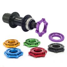 Fahrrad Scheibenbremsnabe Centerlock auf 6-Bolzen Rotor Adapter Konvertierung Spacer Lockring