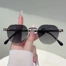 GM LUMIAS Vintage Runde Sonnenbrille Männer Retro Design Mode Outdoor Casual Shades Frauen Trendy Luxus Marke Gradienten Sonnenbrille