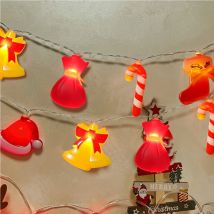 1pc 20.10.30 führte Weihnachten String Licht box batterie betrieben für Innen weihnachts atmosphäre Party Neujahr Weihnachten Baum Raum dekor