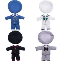 Ob11 puppe marineblau sailor kleidung uniform set puppe marine anzug puppen hut hemd shorts für nendo roids p9, 1/12 bjd, gsc, molly puppe