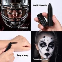 Lippen tönung 24 Stunden lang anhaltender matter Samt Lippenstift matt wasserdicht schwarzer Lippenstift wasserdicht schwarzer Lippenstift Halloween Make-up