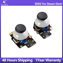 Gulikit SD02 Elektromagnetisches Joystick-Modul für Steam Deck, kein Driften, Hall-Effekt-Sensor, Joystick-Design, Reparatur, Ersatz