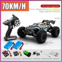 SCY16101 16102 16103 PRO 4WD 1:16 RC AUTO Brushless Auto telecomandata 70 km/h 4x4 Ad alta velocità galleggiante telecomando auto giocattolo regalo