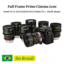 Meike Prime 35/50/85/105/135mm T2.1 Cine Lens for FF Cinema Camera Systems,such as Canon C700 C500II,Sony VENICE,Sony FX3 FX6
