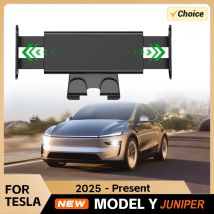 Für Tesla Modell 3 Y Juniper Rücksitz Telefon Halter Haken 360 Grad Drehen Stehen Auto Kopfstütze Halterung Für Tablet PC iPad mini