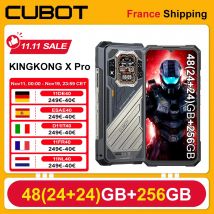 CUBOT KINGKONG X Pro Smartphone robusto 5G 48GB(24+24) 256GB 10200mAh 33W Dimensity 8200 4nm 3,1GHz 6,72" Schermo 144Hz