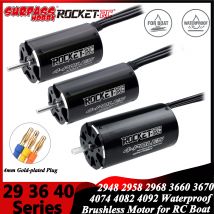 Surpass Hobby Rocket 2948 2958 2968 3660 3670 4074 4082 4092 4-poliger bürstenloser Motor für RC-Boot Traxxas M41 Catamaran Spartan