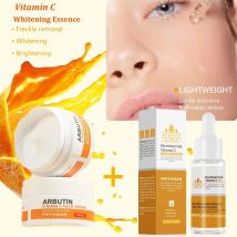 Vitamin C Whitening Freckles Cream Nicotinamide Remove Melasma Fade Dark Spot Melanin Brighten Facial Serum Skin Care Products