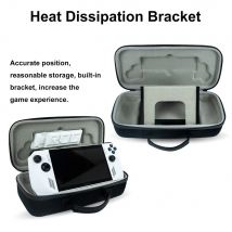 Für asus rog ally Aufbewahrung koffer eva Trage tasche Hard Charger Cover tragbare Handheld-Spiele konsole Displays chutz folie mit Halterung