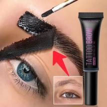 Augenbrauentattoo, abziehbarer Farbstoff für die Augenbrauenanwendung, wasserfester Augenbrauenfarbstoff, Augenbrauenvergrößerungsgel-Make-up, Schönheitswerkzeuge