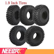 4PCS 1.9 inch Rubber Rocks Tyres Wheel Tires 100mm 105mm 115mm 120mm for 1:10 RC Rock Crawler SCX10 90046 D90 TF2 Traxxas TRX-4