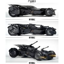 Nuevo modelo Original de XWS Batmobile DC Liga de la justicia BVS Batman figura 1/12 colección de estatuas de Big Ben Batman juguetes para niños regalos