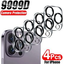 4 szt. Osłony na tylny aparat HD do telefonu iPhone 13 11 12 14 Pro Max szkło ochronne na iPhone 14