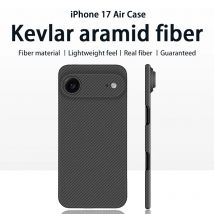 for iPhone Air 17 Air Ultra Slim Lightweight Aramid Carbon Fiber Case Strong Magnetic MagSafe Case Aramid Fiber