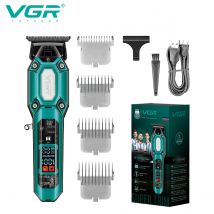 VGR 900 T-förmiger Haarschneider mit Klinge, kabelloser, transparenter Körper-Haarschneider, elektrisch, wiederaufladbar, professioneller Herren-Haarschneider