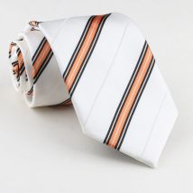 Klassische gestreifte 8-cm-Krawatten für Herren, dünne Sommer-Jacquard-Krawatte, passend für Hochzeit, Party, Büro, Alltag, Krawatte, Anzugkrawatte