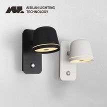 Aisilan LED Wand leuchte mit Touch Dimmer einstellbare 3-cct Helligkeit Wand leuchte für moderne nordische Schlafzimmer Wohnzimmer Dekoration