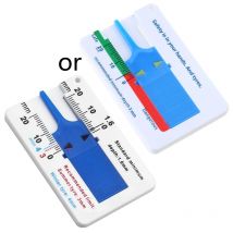 Autoreifen profil Tiefenmesser Bremssattel für Auto Motorrad Wohnwagen Reifen rad Messgerät Dicke Erkennung Reparatur werkzeug