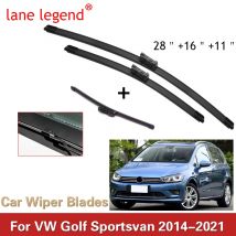 Auto wischer blatt für Volkswagen Golf Sports van 2014-2018 Windschutz scheibe Scheiben wischer blätter Fenster wäsche Fit Druckknopf