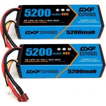 DXF 3S Lipo Batteria 11.1V 5200mAh 80C Deans/T Spina rigida per 1/8 Buggy Truggy Offroad Auto Barca Camion Aereo UAV DA CORSA