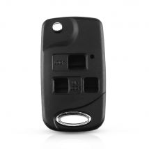 KEYYOU MODIFIED FLIP FOLDING 3 BUTTON REMOTE KEY SHELL FOB CASE FOR TOYOTA FJ/LAND CRUISE CAMRY TOY43