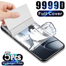 5PCS Screen Protector Für Xiaomi 14T 13T 12T 11T 10T Pro Weiche Hydrogel Film für Xiaomi 14 13 12 11 10 Lite Pro Nicht Glas Film