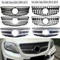 Vorne Racing Billet Stoßstange Grille Oberen Facelift Grill Für Mercedes-Benz X204 GLK Klasse 2008 2009 2010 2011 2012 2013 2014 2015