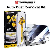 Transformers For IPhone 16proax 16 15 HD película protectora de pantalla de cabina antipolvo 16proax 15 proax 14 plus 13 12 11 XS xR X con herramientas de instalación fáciles