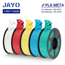 Jayo pla meta filament 1,75mm 1,1 kg pla 3d filament für fdm 3d drucker hohe zähigkeit 3d druck materialien keine blase
