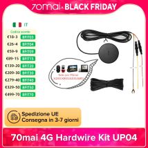 70mai 4G Hardwire Kit UP04 Supporto 70mai 4K Dash Cam A810 / 70mai 4K Dash Cam Omni X800/X200 / 70mai Dash Cam A510 Spedizione da UE